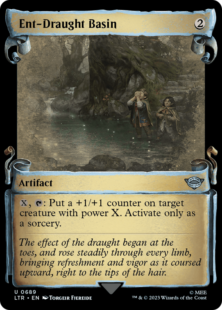 Ent-Draught Basin (Showcase) (689) Foil - The Lord of the Rings: Tales of Middle-earth