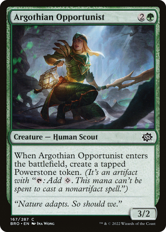 Argothian Opportunist (167) Foil - The Brothers' War
