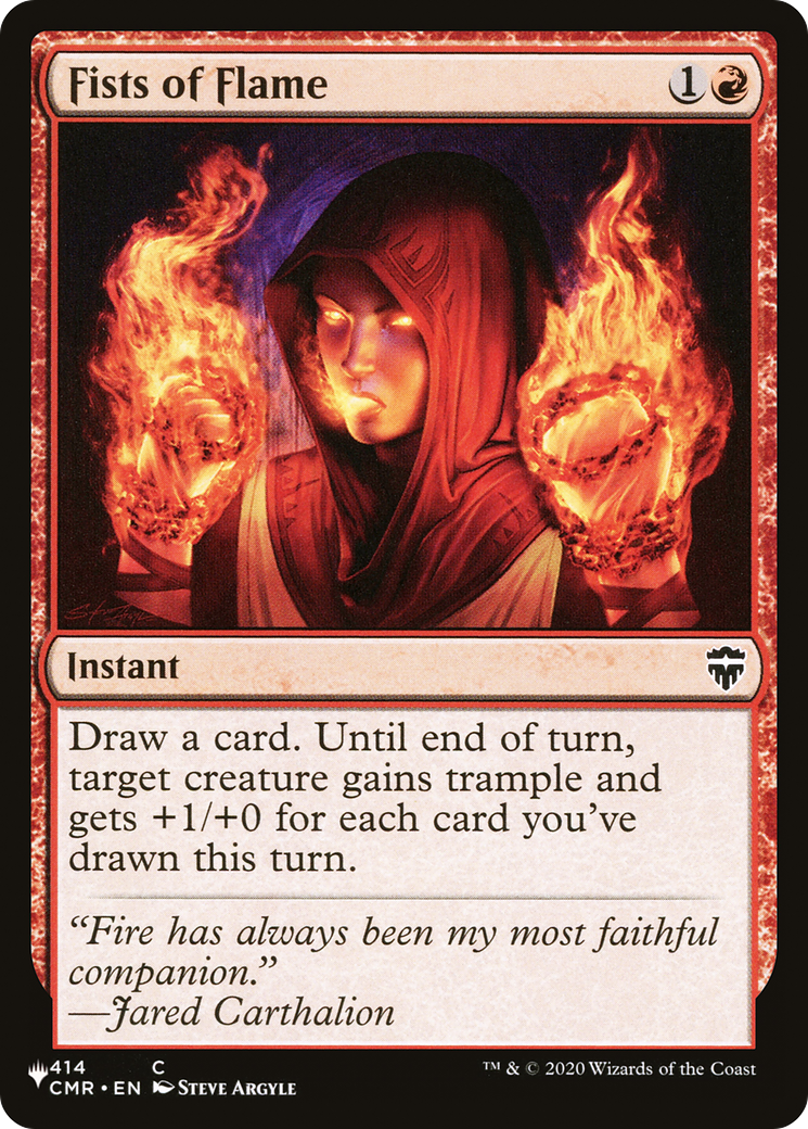 Fists of Flame [The List] | Silver Goblin