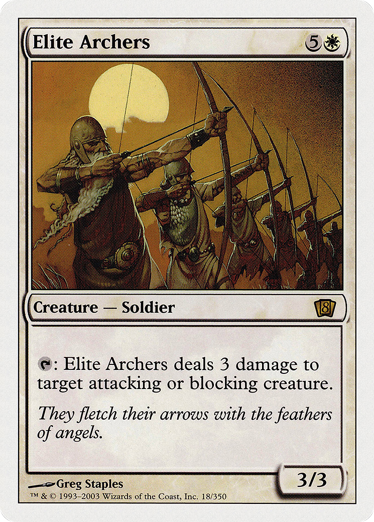 Elite Archers (018) Foil - Eighth Edition
