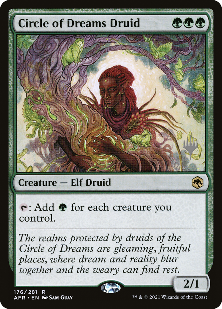 Circle of Dreams Druid (Promo Pack) [Dungeons & Dragons: Adventures in the Forgotten Realms Promos] | Silver Goblin