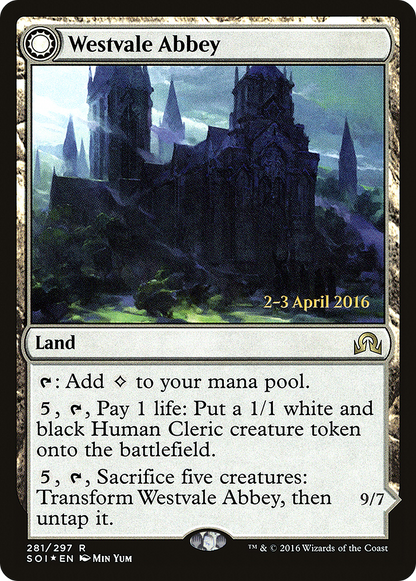 Westvale Abbey (281) Foil - Shadows over Innistrad Promos