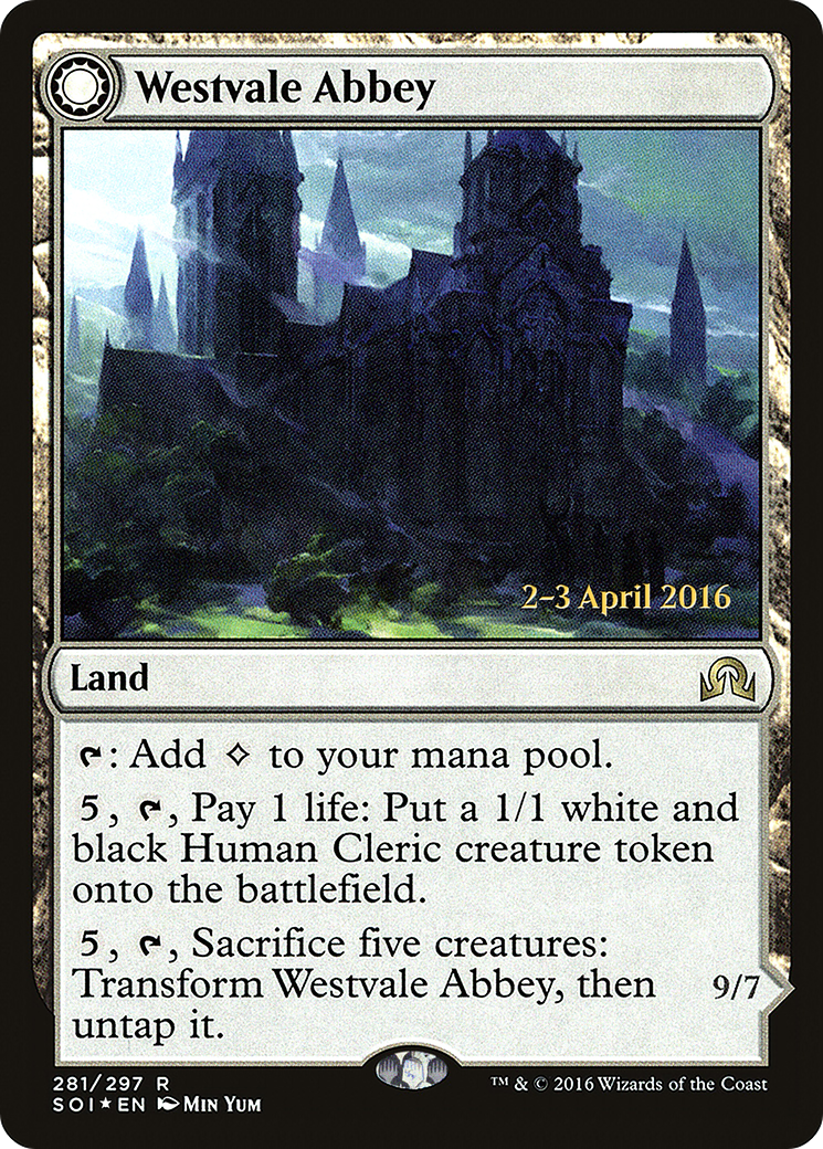 Westvale Abbey (281) Foil - Shadows over Innistrad Promos