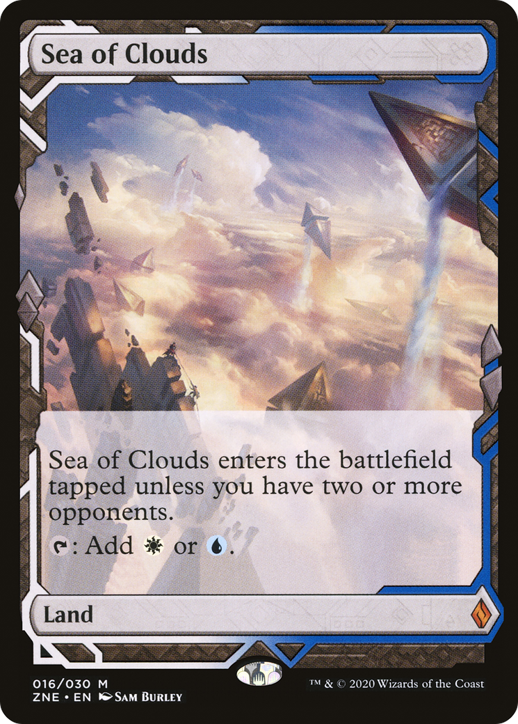 Sea of Clouds (Expeditions) [Zendikar Rising Expeditions] Foil