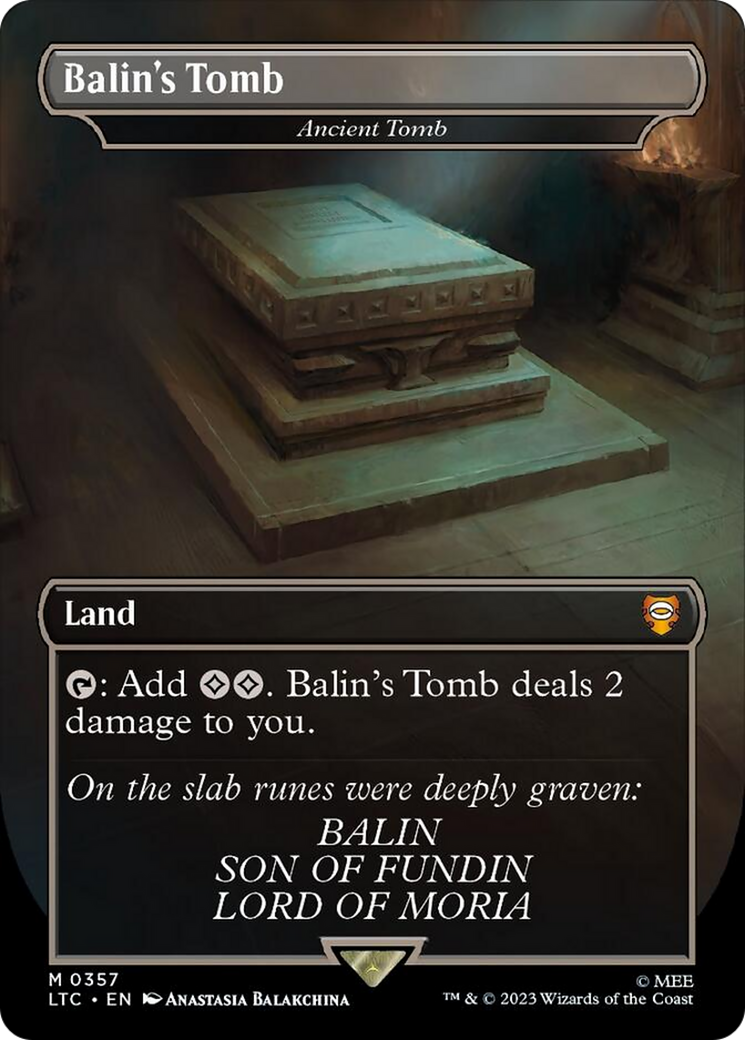 Balin's Tomb - Ancient Tomb [The Lord of the Rings: Tales of Middle-Earth Commander] | Silver Goblin