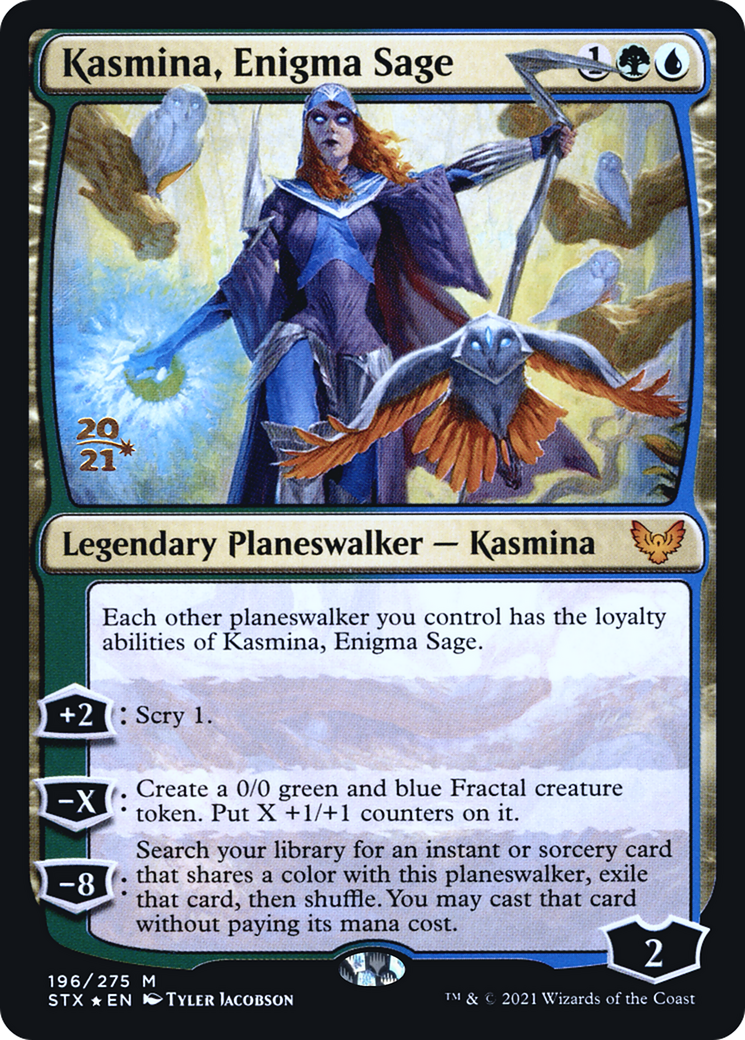 Kasmina, Enigma Sage (196) Foil - Strixhaven: School of Mages Promos