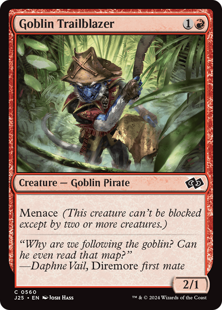 Goblin Trailblazer [Foundations Jumpstart] | Silver Goblin