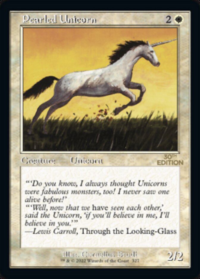 Pearled Unicorn (Retro) (327) - 30th Anniversary Edition