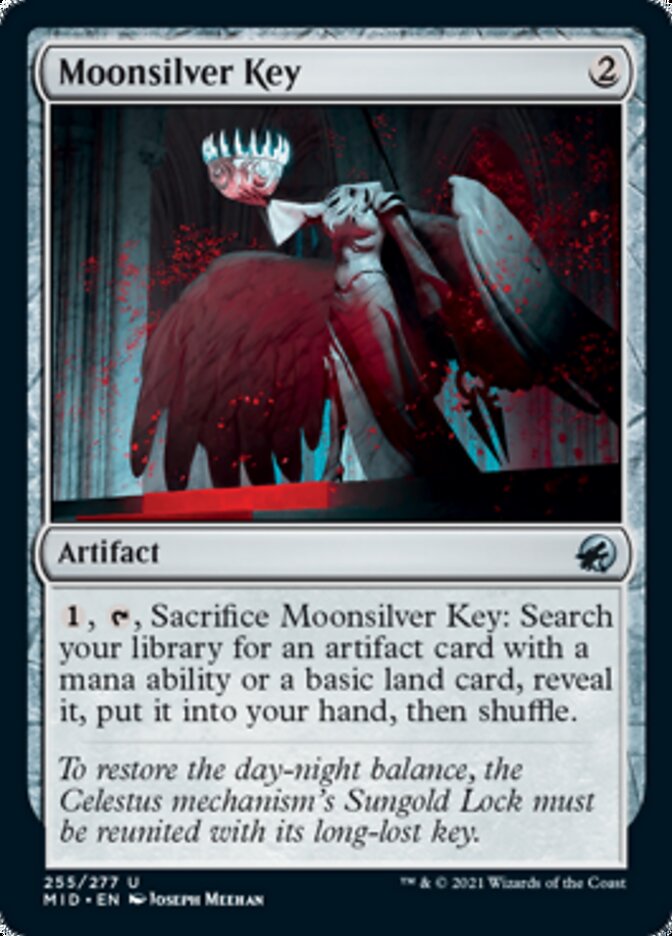 Moonsilver Key [Innistrad: Midnight Hunt] | Silver Goblin