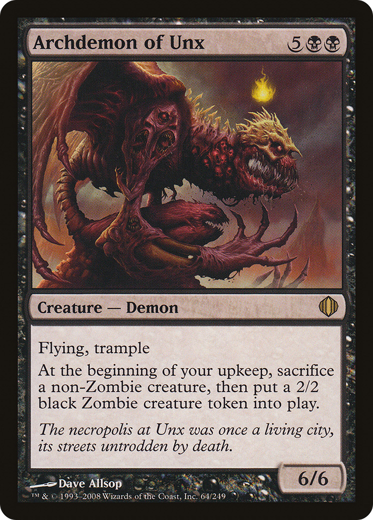 Archdemon of Unx (064) Foil - Shards of Alara