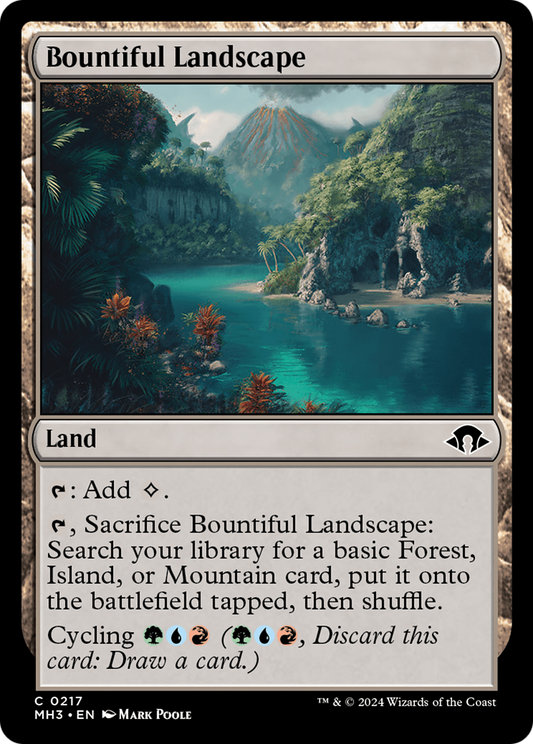 Bountiful Landscape (217) Foil - Modern Horizons 3