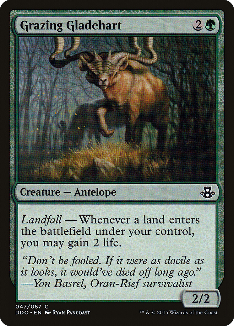 Grazing Gladehart (047) - Duel Decks: Elspeth vs. Kiora