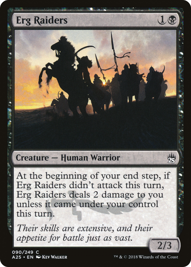 Erg Raiders (090) - Masters 25
