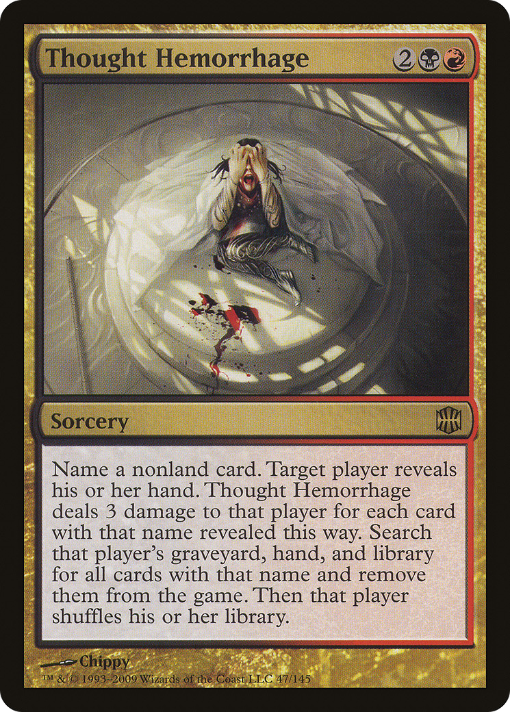 Thought Hemorrhage [Alara Reborn] Foil
