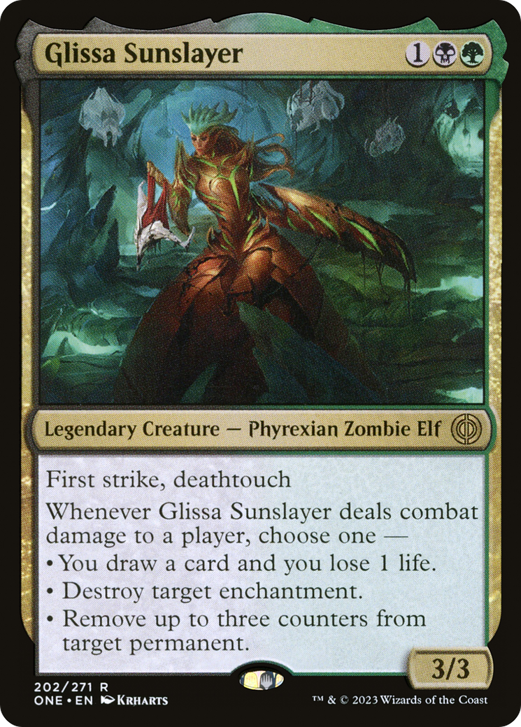 Glissa Sunslayer (202) Foil - Phyrexia: All Will Be One