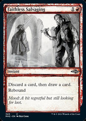 Faithless Salvaging (Sketch) [Modern Horizons 2] | Silver Goblin