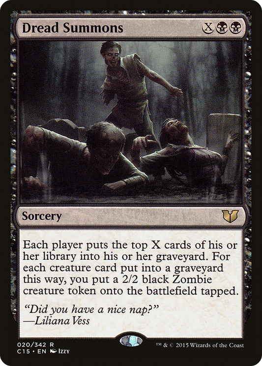 Dread Summons (020) - Commander 2015