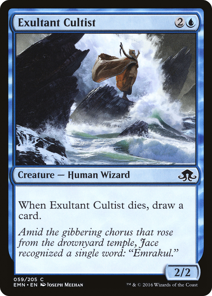 Exultant Cultist (059) Foil - Eldritch Moon