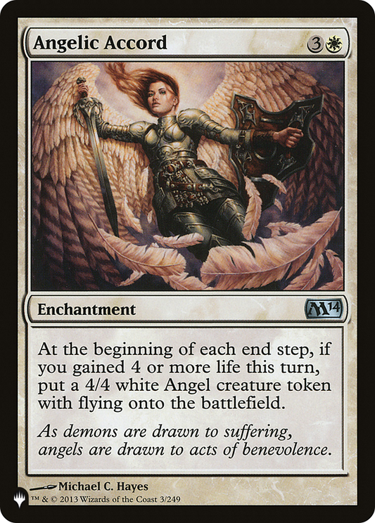 Angelic Accord (003) - The List