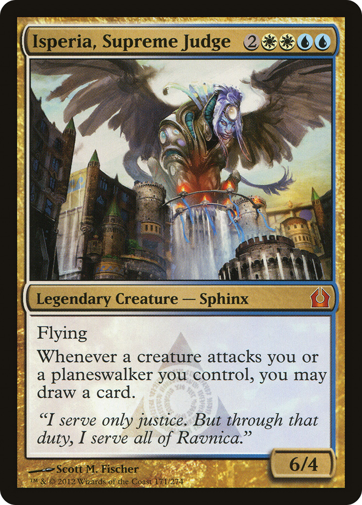 Isperia, Supreme Judge (171) Foil - Return to Ravnica