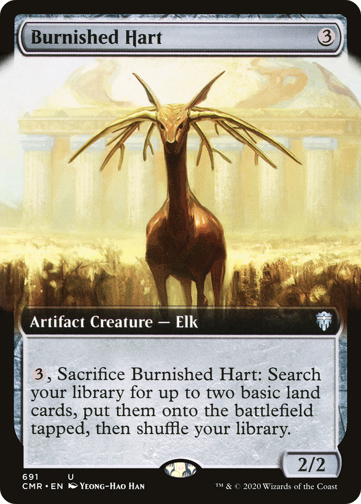 Burnished Hart (Extended Art) [Commander Legends] Foil