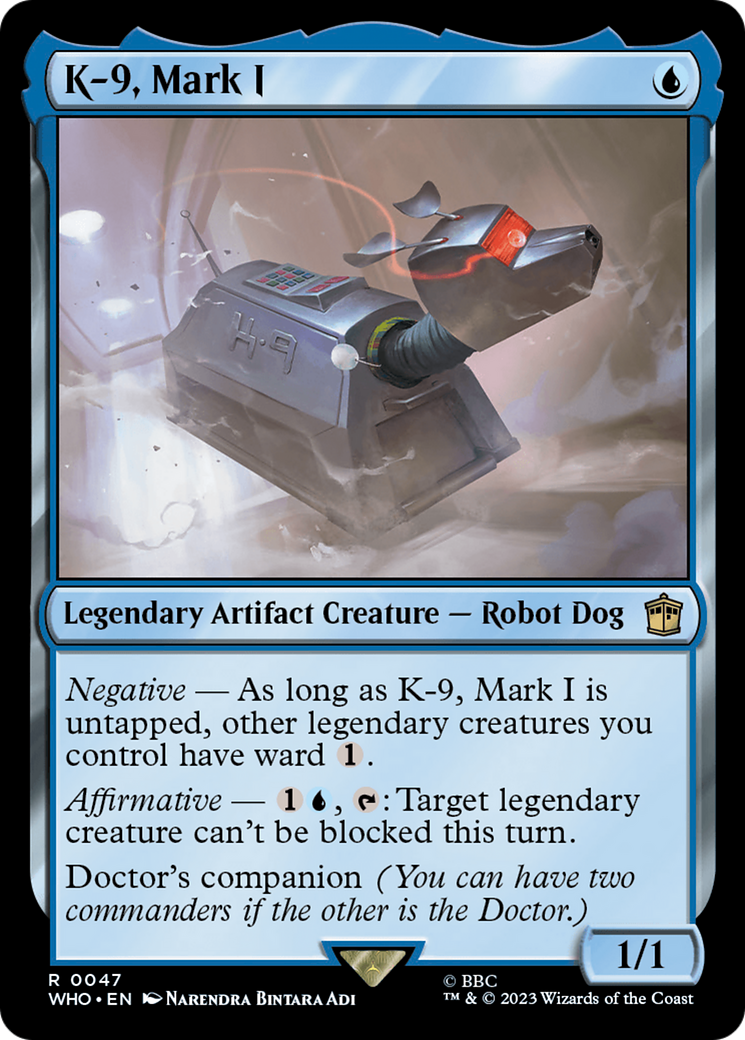 K-9, Mark I [Doctor Who] | Silver Goblin