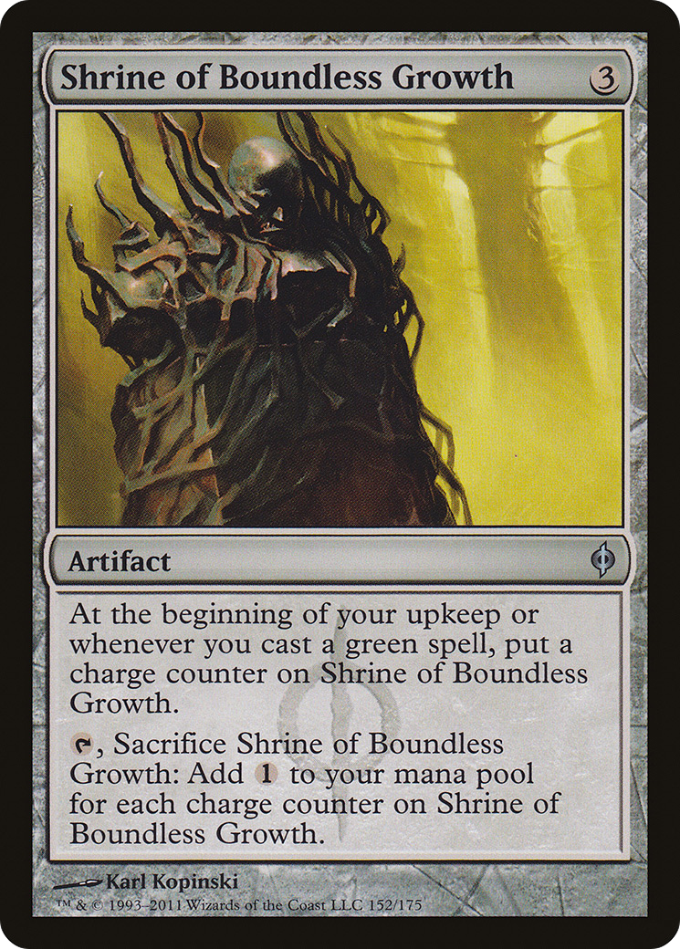 Shrine of Boundless Growth (152) Foil - New Phyrexia