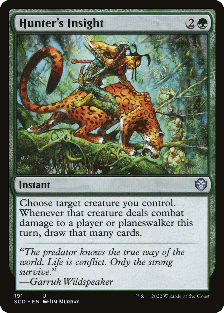 Hunter's Insight (191) - Starter Commander Decks