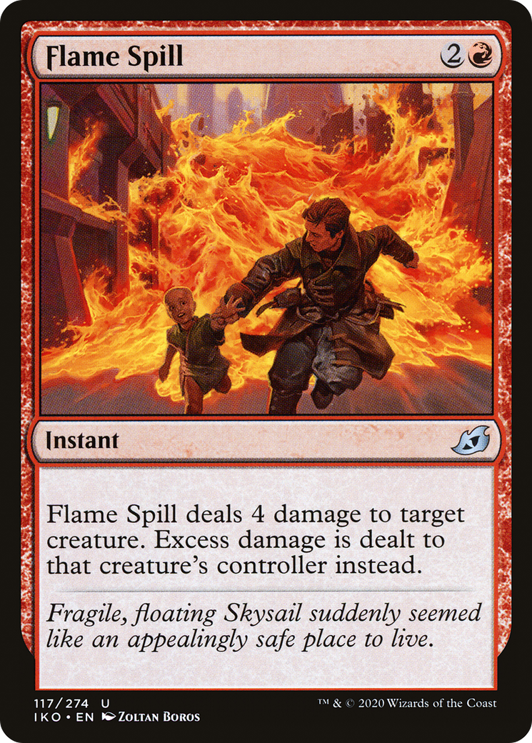 Flame Spill (117) - Ikoria: Lair of Behemoths