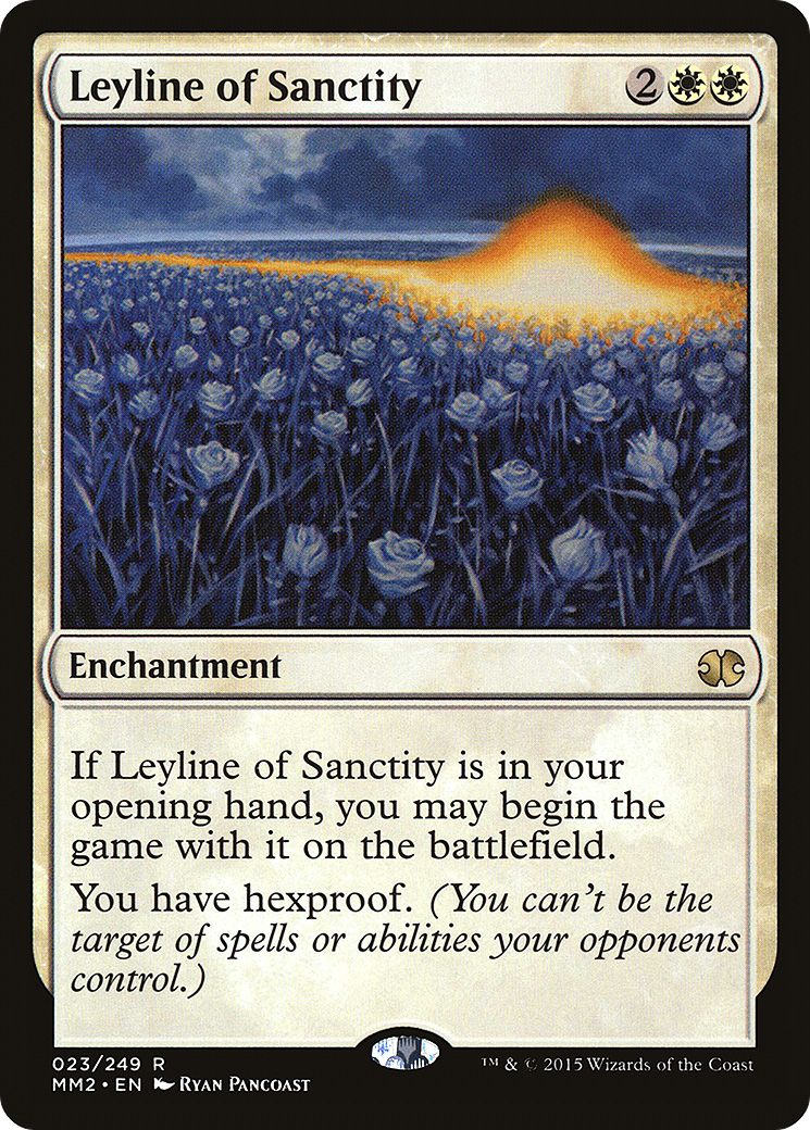 Leyline of Sanctity (023) Foil - Modern Masters 2015