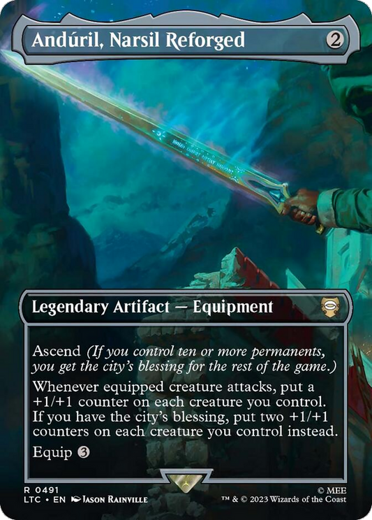Andúril, Narsil Reforged (491) - Tales of Middle-earth Commander