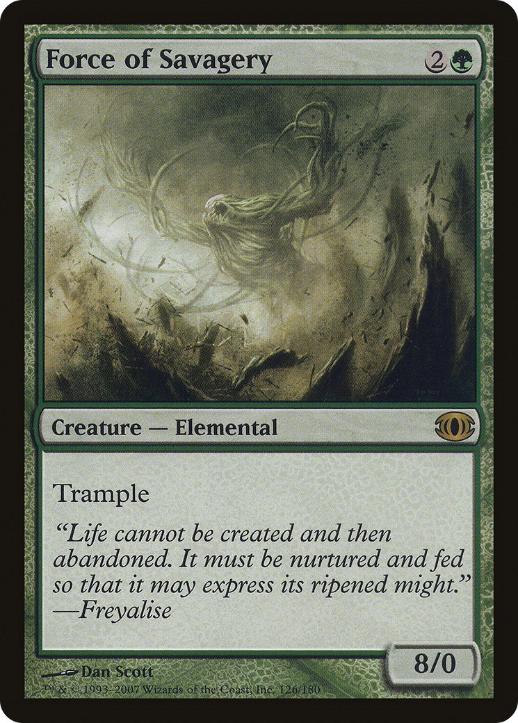 Force of Savagery (126) Foil - Future Sight