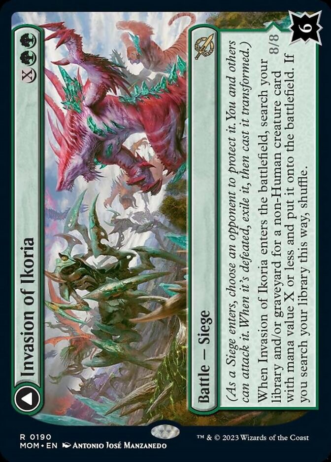 Invasion of Ikoria // Zilortha, Apex of Ikoria (190) Foil - March of the Machine