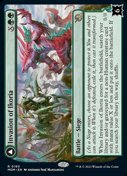 Invasion of Ikoria // Zilortha, Apex of Ikoria (190) Foil - March of the Machine