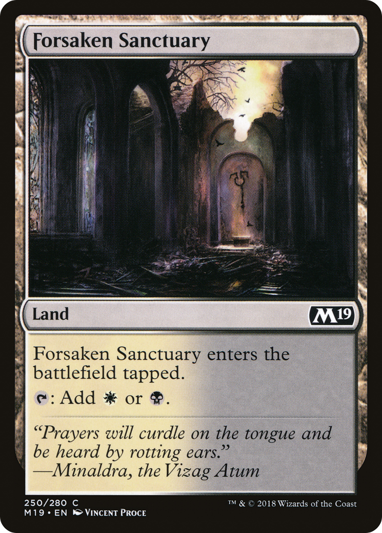 Forsaken Sanctuary (250) - Core Set 2019