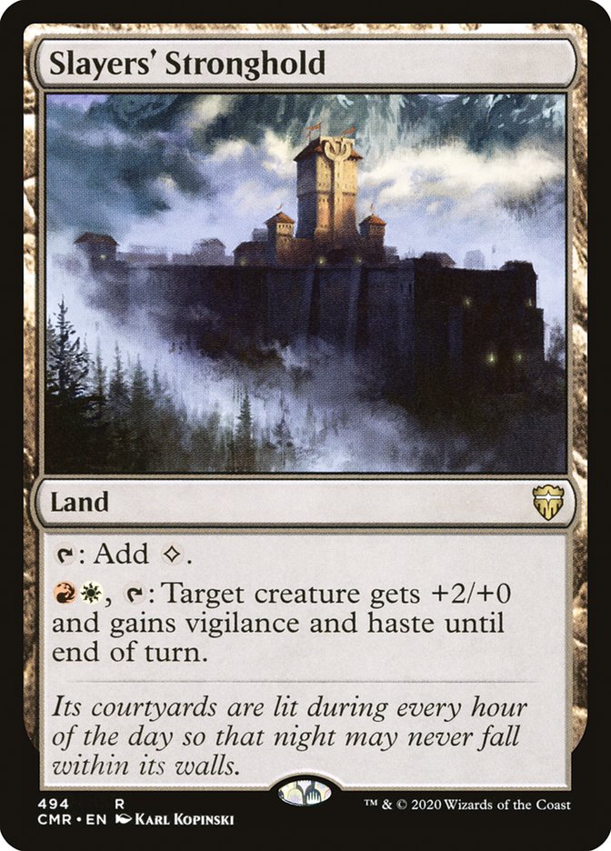 Slayers' Stronghold [Commander Legends] | Silver Goblin