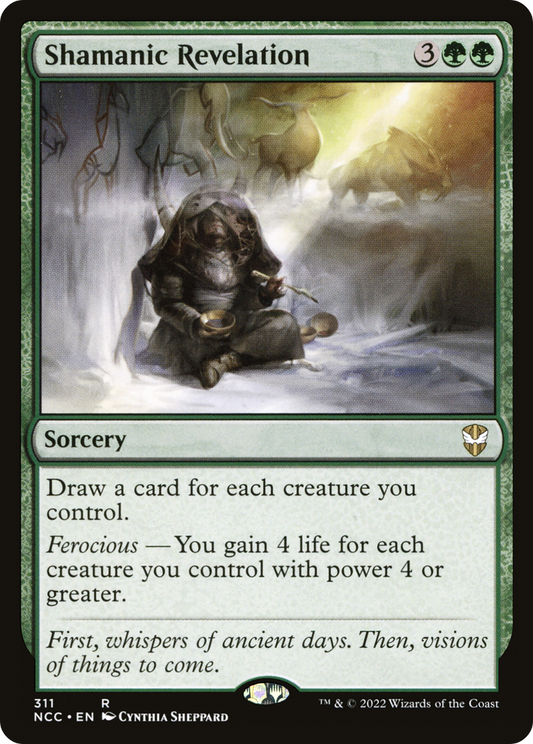 Shamanic Revelation (311) - New Capenna Commander