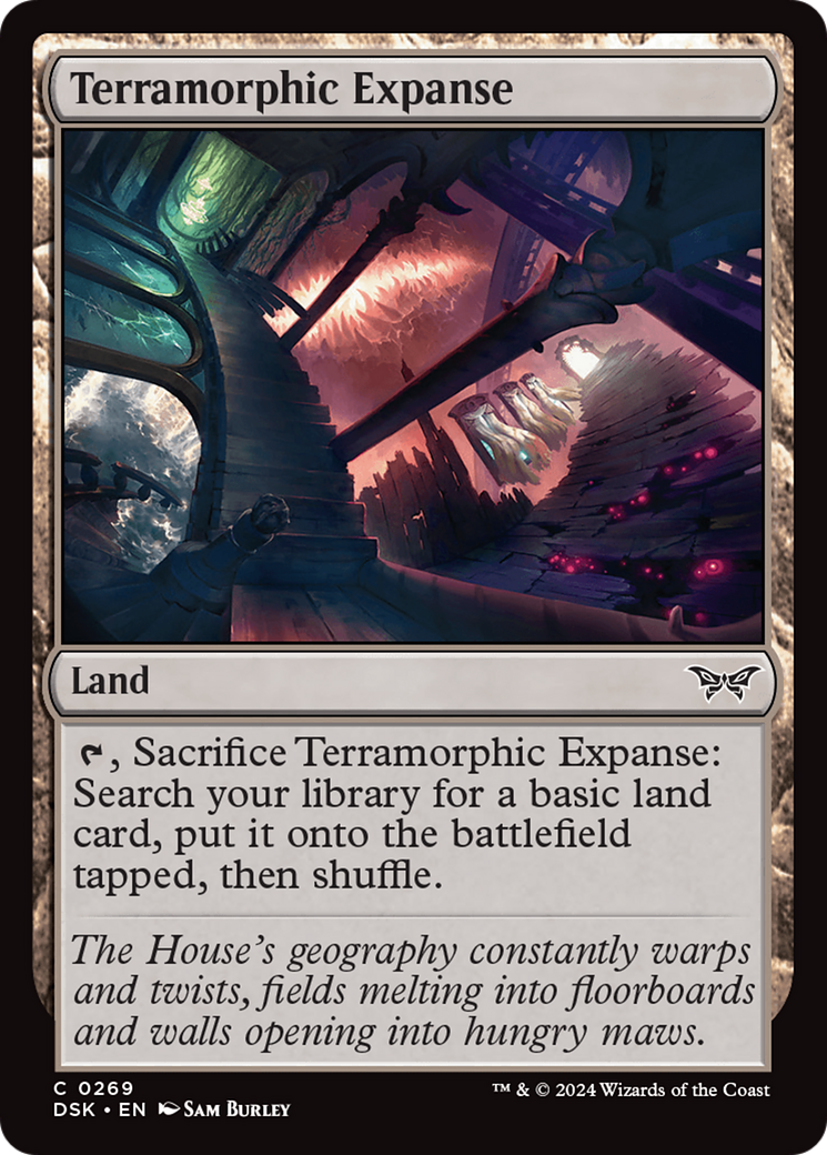 Terramorphic Expanse [Duskmourn: House of Horror] | Silver Goblin