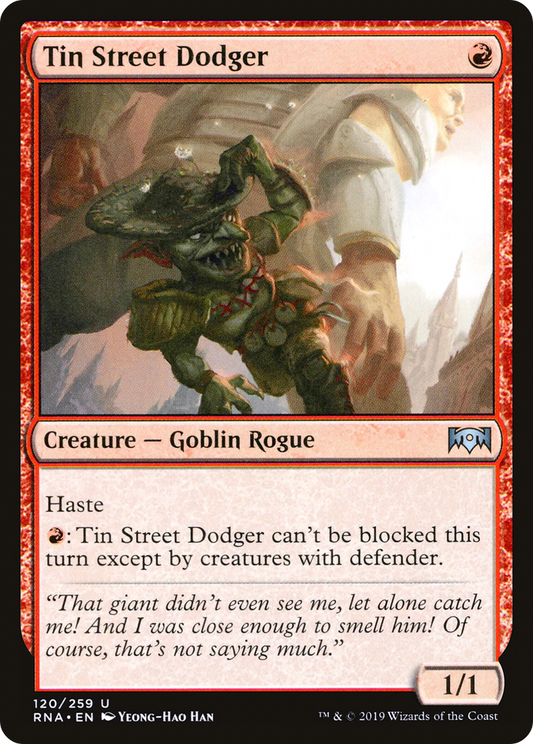 Tin Street Dodger (120) - Ravnica Allegiance