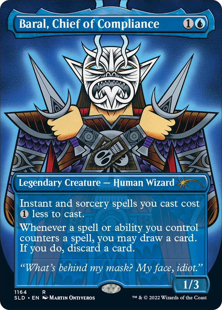 Baral, Chief of Compliance (1164) Foil - Secret Lair Drop