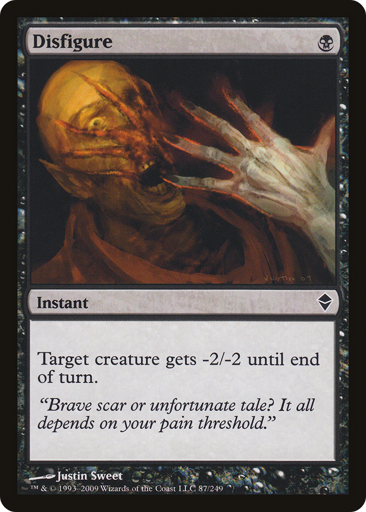 Disfigure (087) - Zendikar