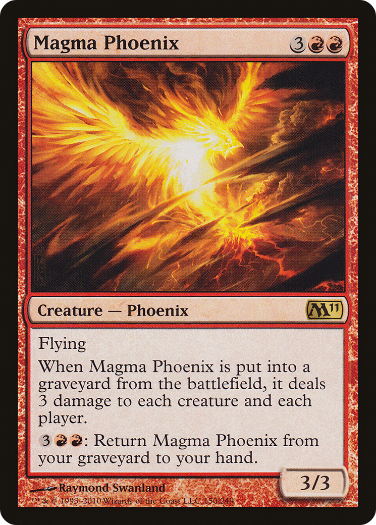 Magma Phoenix (150) Foil - Magic 2011