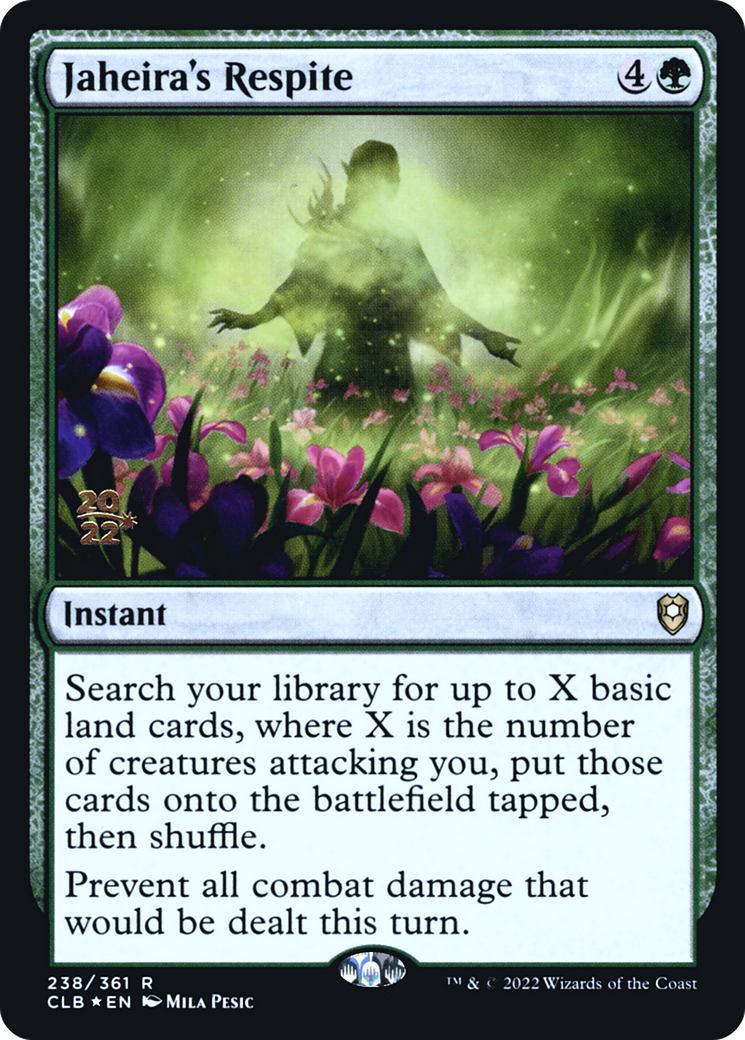 Jaheira's Respite (238) Foil - Battle for Baldur's Gate Promos
