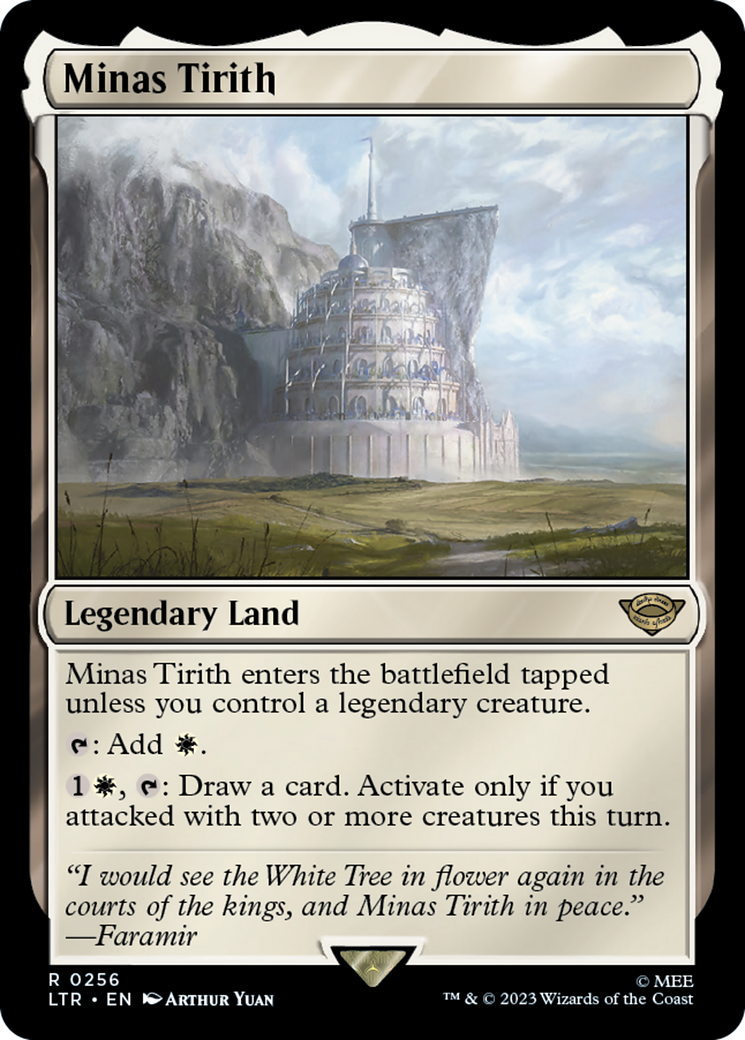 Minas Tirith (256) Foil - The Lord of the Rings: Tales of Middle-earth