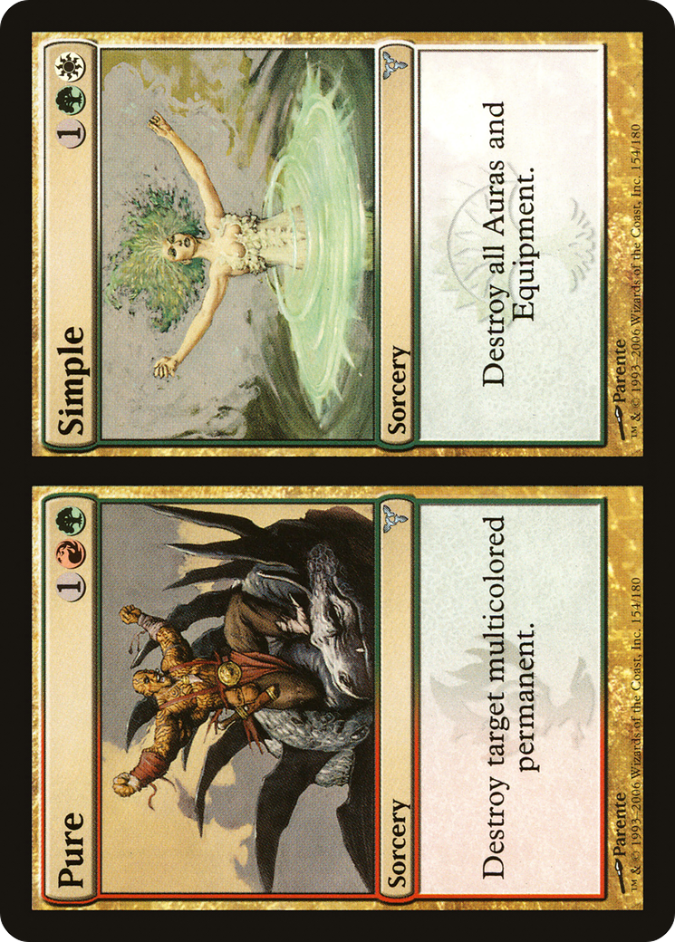 Pure // Simple (154) Foil - Dissension