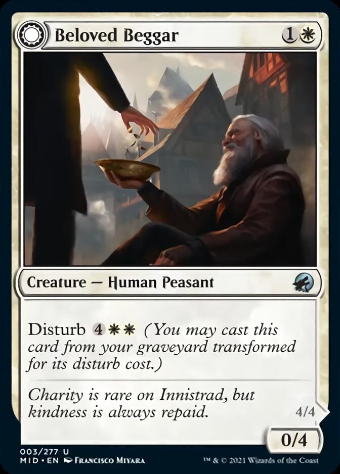 Beloved Beggar // Generous Soul (003) - Innistrad: Midnight Hunt
