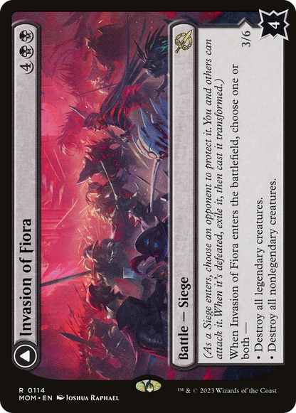 Invasion of Fiora (114) Foil - March of the Machine