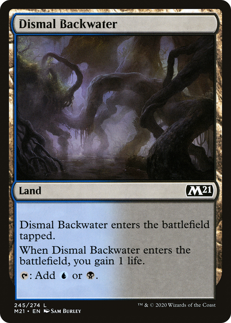 Dismal Backwater (245) Foil - Core Set 2021