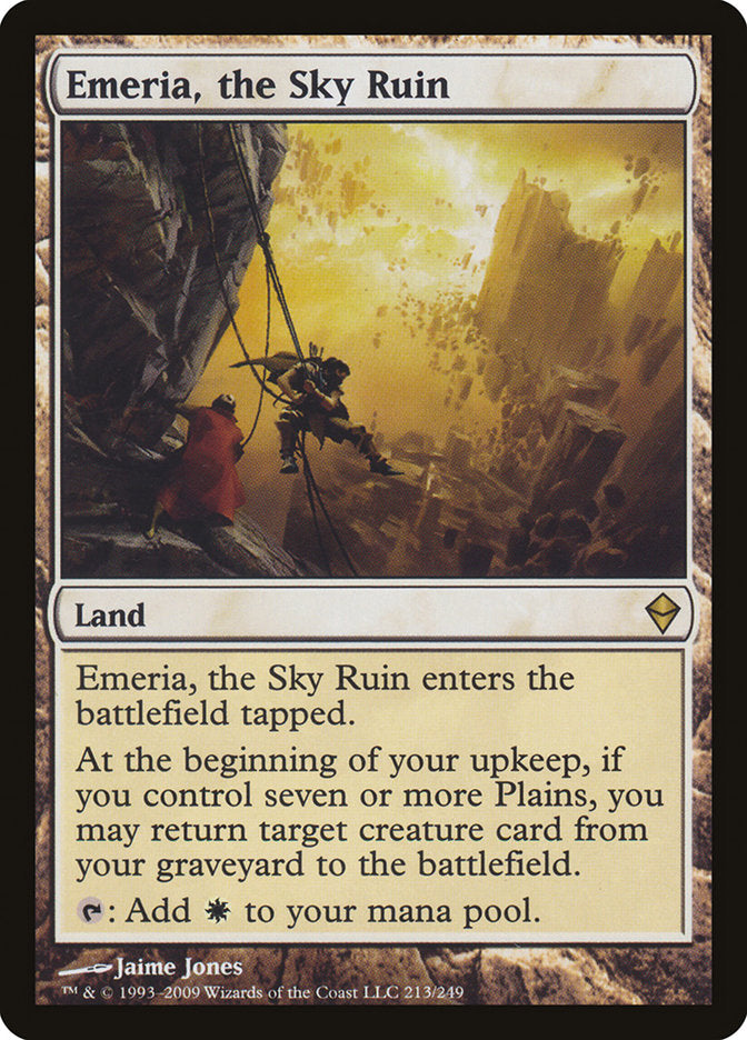 Emeria, the Sky Ruin [Zendikar] | Silver Goblin