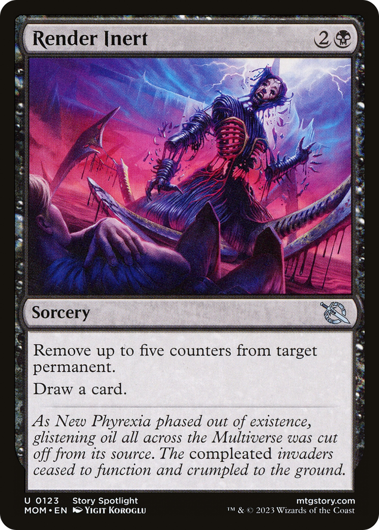 Render Inert (123) Foil - March of the Machine